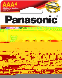 PANASONIC ALKALINE PLUS POWER AAA 4-PK