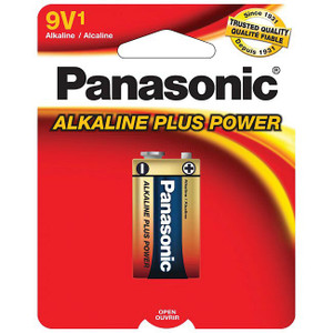 PANASONIC ALKALINE PLUS POWER 9V 1-PK