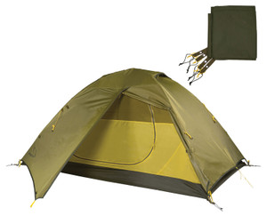 PEREGRINE  GANNET 2 PERSON COMBO GREEN  | WITH GEAR LOFT THEATER | INCLUDES FOOTPRINT