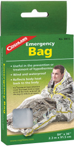 COGHLANS ALL-WEATHER EMERGENCY BAGS