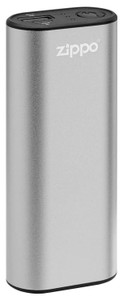 ZIPPO  HEATBANK 6HR RECHARGEABLE HAND WARMER SILVER