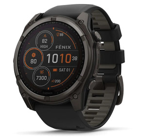 GARMIN  FENIX 8 47MM | SOLAR SAPPHIRE CARBON GRAY