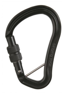 SINGING ROCK  HECTOR SCREWGATE BC HMS CARABINER BLACK