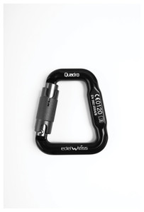 Edelweiss Quadro Junction Carabiner | Black
