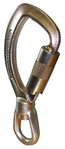 ISC  ISC KH260 SWIVEL EYE SUPER SAFE TRIPLE LOCK STEEL CARABINER