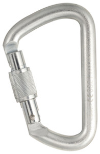 BEAL BEAL AIR SMITH STEEL LOCKING CARABINER