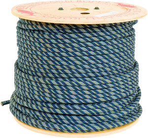 MAXIM CLIMBING ROPES  CHALK LINE 10.2MM X 200M | BLUE STD DRY DYNAMIC ROPE