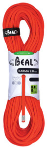 BEAL KARMA 9.8MMX50M SOLID ORANGE