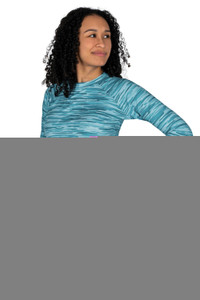 BLACKSTRAP BRACKISH WOMEN'S RIVER TEAL CREW | SMALL