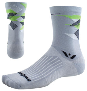 Swiftwick Vision Six Cubic | Pewter | Large