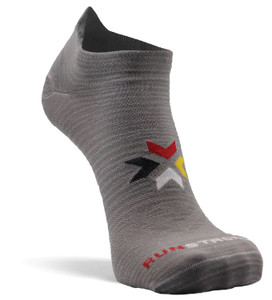 FOX RIVER  CANYON ULTRA-LIGHTWEIGHT ANKLE SOCKS | GREY | LARGE