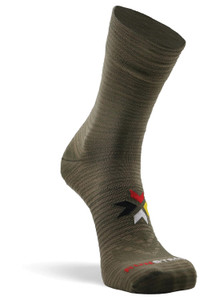 FOX RIVER  CANYON ULTRA-LIGHTWEIGHT CREW SOCKS | OLIVE | MEDIUM