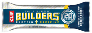 CLIF BAR CLIF BUILDER'S CHOCOLATE CHIP COOKIE DOUGH CAFFEINE | BOX OF 12