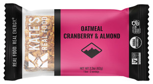 Kate's Real Food Bar - Box of 12 | Oatmeal Cranberry And Almond