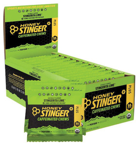 HONEY STINGER CAFFEINATED CHEW STINGERITA LIME | BOX OF 12