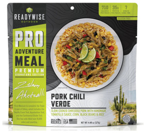 READYWISE  OUTDOOR PRO MEAL PORK CHILE VERDE
