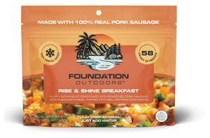 FOUNDATION OUTDOORS  RISE & SHINE BREAKFAST MEAL