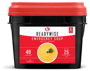 READYWISE  48 SERVING EMERGENCY SOUP GRAB AND GO BUCKET