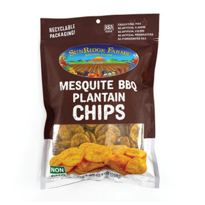 SUNRIDGE FARMS  PLANTAIN CHIPS MESQUITE BBQ | 10.5 OZ