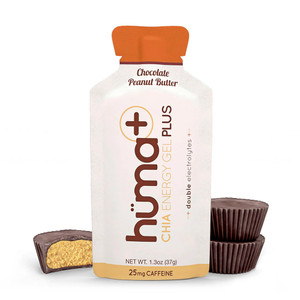 Huma Gel - Box of 24 | Chocolate Peanut Butter W/Caffeine