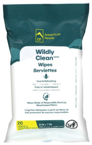 ADVENTURE READY WILDLY CLEAN FACE AND HAND WIPES | 20 COUNT