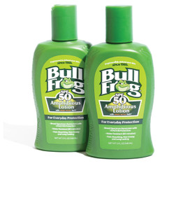 BULL FROG  AMPHIBIOUS EVERYDAY LOTION SPF 50 | 5.0 OZ | 2-PACK