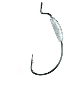 Eagle Claw Lazer Weighted Ewg Black 1/16oz Size 3/0