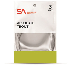 Scientific Anglers Absolute Trout Leader | 7.5' | 2X | 3 Pack