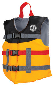 MUSTANG SURVIVAL  YOUTH LIVERY FOAM VEST | MANGO BLACK