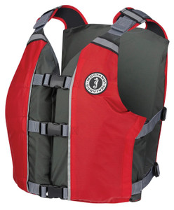MUSTANG SURVIVAL  APF FOAM VEST | RED-GREY