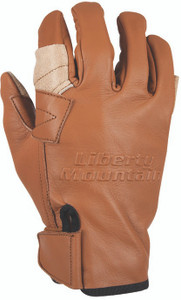 Liberty Mountain Pro Rappel Glove Cowhide | Light Brown