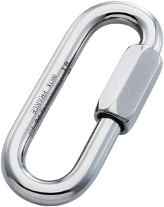 Maillon Rapide Quick Link Long Plated