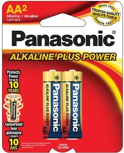 Panasonic Alkaline Plus Power | AA & 9V