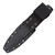 SOG SEAL Pup Elite - Fixed Serrated Blade - Kydex Sheath - Black TiNi Partially Serrated Knife