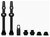 MUC-OFF  TUBELESS VALVES | BLACK | 44MM