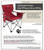 ALPS MOUNTAINEERING  KING KONG CHAIR | DEEP SEA/CHARCOAL