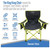 ALPS MOUNTAINEERING  KING KONG CHAIR | DEEP SEA/CHARCOAL