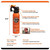UDAP  7.9OZ BEAR SPRAY W/PLASTIC GRIZ GUARD HOLSTER-SAFETY | ORANGE