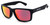 PEPPERS SUNGLASSES  BEACHCOMBER BLACK W RED LENS FLOATING