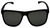 PEPPERS SUNGLASSES  COASTLINE MATTE BLACK W BLACK LENS