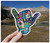 STICKER ART STOKED STICKER