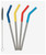 KLEAN KANTEEN  STRAW 4 PACK | 8 MM | ASSORTED COLORS
