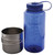 OLICAMP  SPACE SAVER CUP STAINLESS STEEL + WM 1 QT DENIM NALGENE SUSTAIN