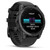 GARMIN  FENIX E SLATE 47MM | GREY WITH BLACK SILICONE BAND