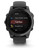 GARMIN  FENIX E SLATE 47MM | GREY WITH BLACK SILICONE BAND