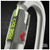 Kong Ovalone Carbon Steel Rise Lock Carabiner | Lunar White