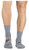 FOX RIVER  CANYON ULTRA-LIGHTWEIGHT CREW SOCKS | WHITE/GREY | LARGE