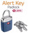 GO TRAVEL  TSA ALERT KEY PADLOCK