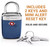 GO TRAVEL  TSA ALERT KEY PADLOCK