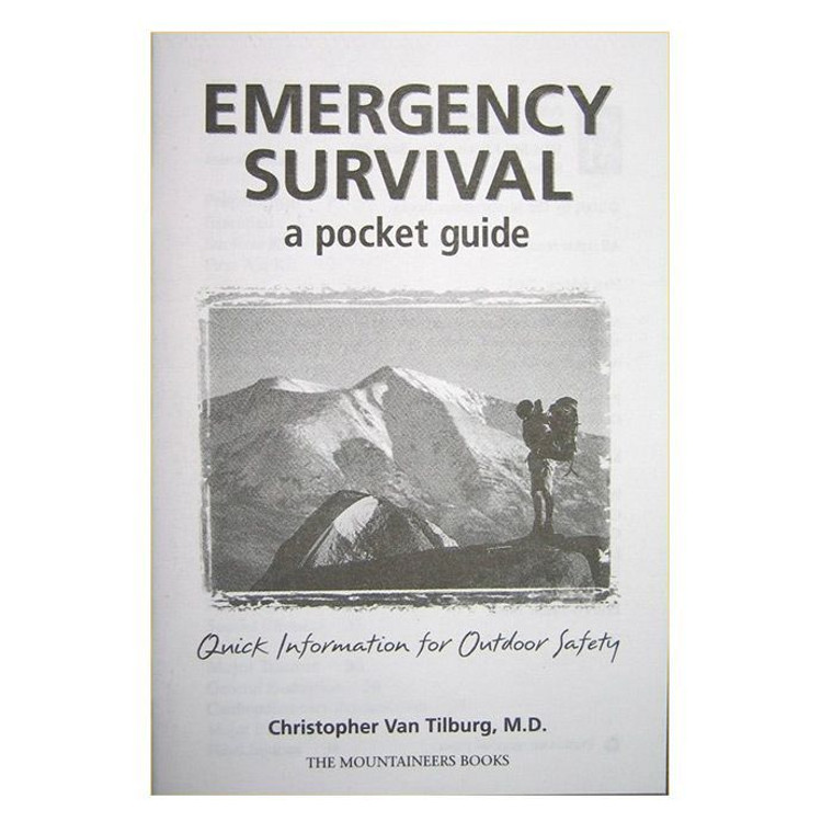 Mountaineers Books Emergency Survival: Pocket Guide